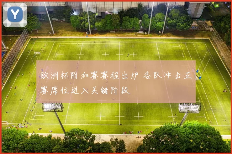 欧洲杯附加赛赛程出炉 各队冲击正赛席位进入关键阶段