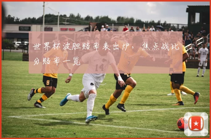 世界杯波胆赔率表出炉，焦点战比分赔率一览