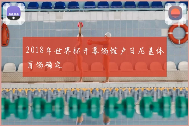 2018年世界杯开幕场馆卢日尼基体育场确定