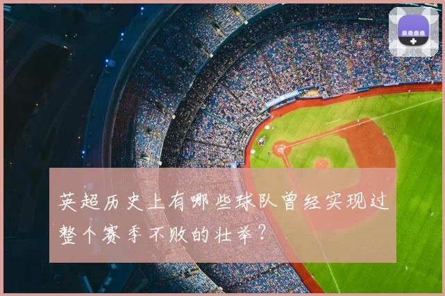 英超历史上有哪些球队曾经实现过整个赛季不败的壮举?