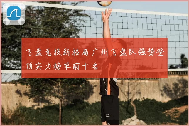 飞盘竞技新格局广州飞盘队强势登顶实力榜单前十名